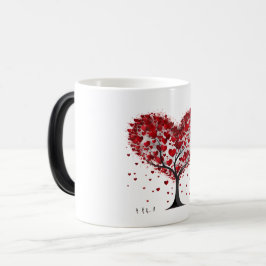 Valentijnsdag Hearts Magische Mok