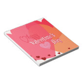 Valentijnsdag Hearts Notitieblok (Schuin)