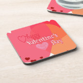 Valentijnsdag Hearts Onderzetter (Linkerzijde)