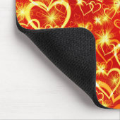 Valentijnsdag Hearts Pattern-25022 Muismat (Hoek)