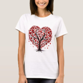 Valentijnsdag Hearts T-shirt