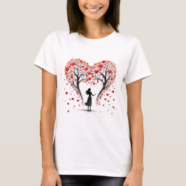 Valentijnsdag Hearts T-shirt