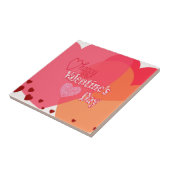 Valentijnsdag Hearts Tegeltje (Zijkant)