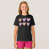 Valentijnsdag Het hart stimuleren T-shirt (Voorkant volledig)