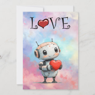 VALENTIJNSDAG - HET IS ALLEMAAL BOT-LIEFDE 2 FEESTDAGENKAART