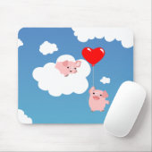 Valentijnsdag: Het liefdesmousepad Muismat (Met muis)