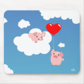 Valentijnsdag: Het liefdesmousepad Muismat (Voorkant)