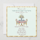 Valentijnsdag High Tea Party (Voorkant)