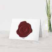 Valentijnsdag Historische Oorsprong Kaart (Achterkant)