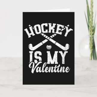 Valentijnsdag Hockey Is Mijn Valentijn - Field Hoc Kaart