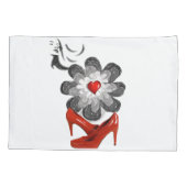 Valentijnsdag Hoesje piloot Kussensloop (Achterkant)