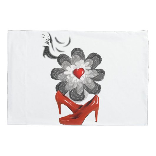 Valentijnsdag Hoesje piloot Kussensloop (Achterkant)