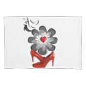 Valentijnsdag Hoesje piloot Kussensloop (Voorkant)