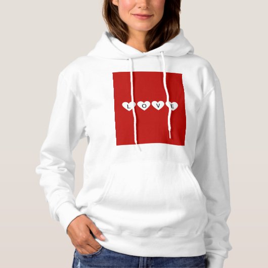 Valentijnsdag Hoodies (Voorkant)