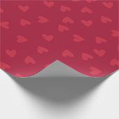 Valentijnsdag Hoort rood patroon Cadeaupapier (Hoek)