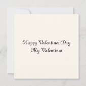 Valentijnsdag houdt van Kaarten (Achterkant)