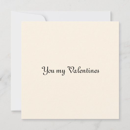 Valentijnsdag houdt van Kaarten (Achterkant)