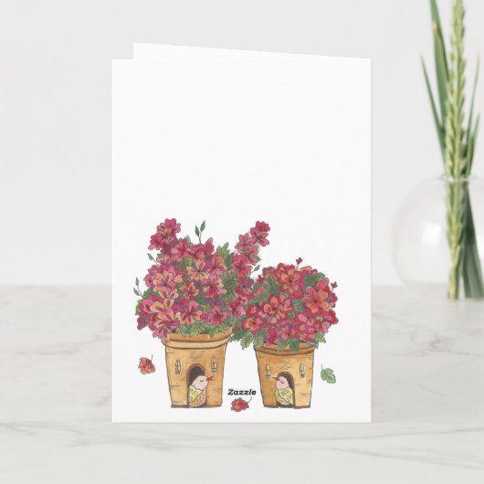 Valentijnsdag Howdy Buurgroep Kaart (Achterkant)