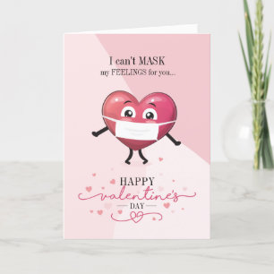 Valentijnsdag Humor kan mijn gevoelens niet verber Feestdagen Kaart