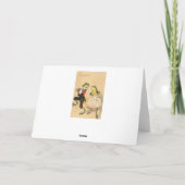 Valentijnsdag Humor, schattige kikker Kaart (Achterkant)