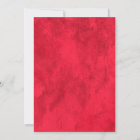 Valentijnsdag Huwelijksuitnodiging Kaart (Achterkant)