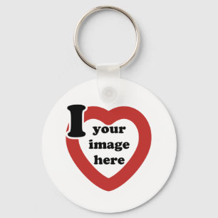 Valentijnsdag I hart Sleutelhanger