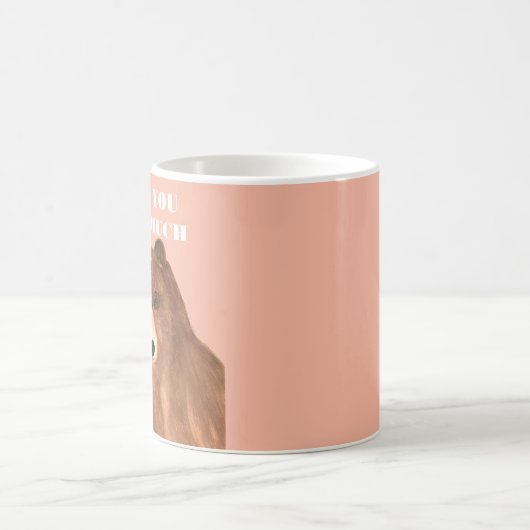Valentijnsdag, ik hou van je Beary Much Koffiemok (Center)