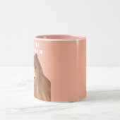 Valentijnsdag, ik hou van je Beary Much Tweekleurige Koffiemok (Center)