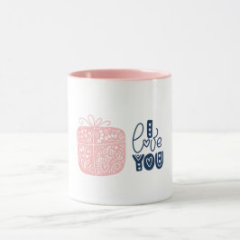 Valentijnsdag, ik hou van je mok