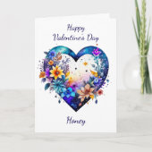 Valentijnsdag | Ik hou van je op de maan Kaart (Voorkant)