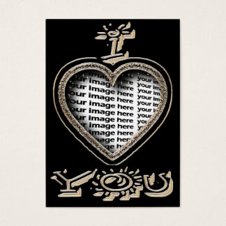 Valentijnsdag "Ik hou van je" - Valentijn Visitekaartjes