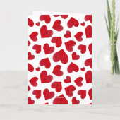 Valentijnsdag Ik hou van je zonder te weten hoe Feestdagen Kaart (Achterkant)