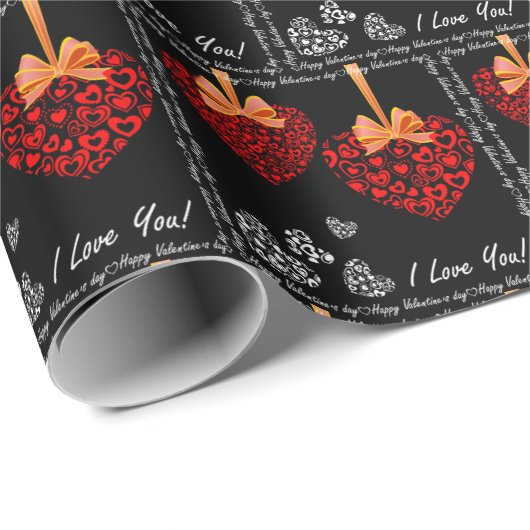 Valentijnsdag Ik hou van papier met onmiddellijke  (Rol Hoek)