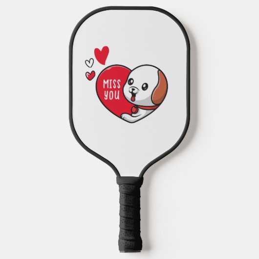 Valentijnsdag, ik mis je pickleball paddle (Voorkant)