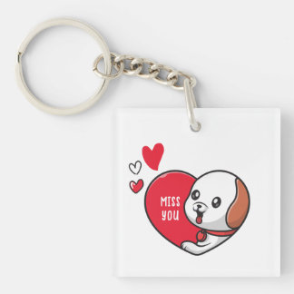 Valentijnsdag, ik mis je sleutelhanger