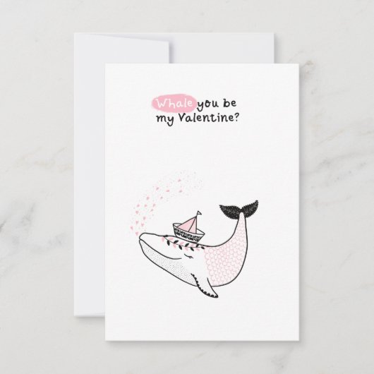 Valentijnsdag in de klas notitiekaartje (Voorkant)