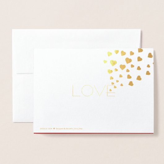 Valentijnsdag in Parijs Folie Kaarten (Met envelop)