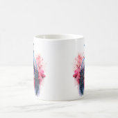 Valentijnsdag in Parijs - Paar pauwen- Mok (Center)