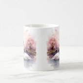 Valentijnsdag in Parijs - Paar zwanen - Mok (Center)