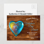 Valentijnsdag Inbeluitnodiging Briefkaart (Voorkant / Achterkant)