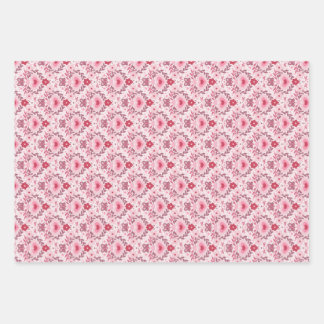 Valentijnsdag Inpakpapier Plat Vellen Set van 3