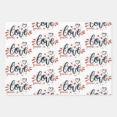 Valentijnsdag Inpakpapier Vel (Voorkant)