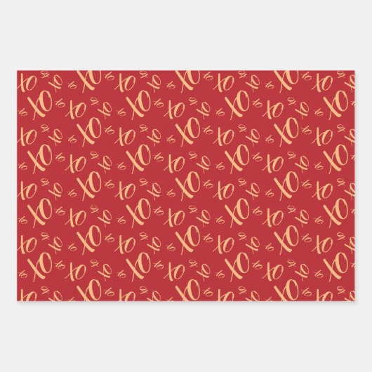 Valentijnsdag Inpakpapier Vel (Voorkant)