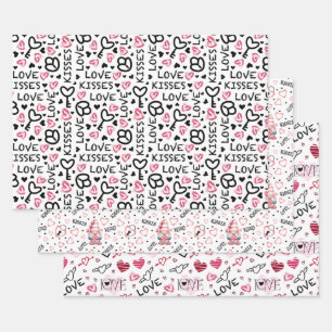 Valentijnsdag Inpakpapier  Vel