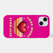 Valentijnsdag iPhone 15 Case (Achterkant horizontaal)