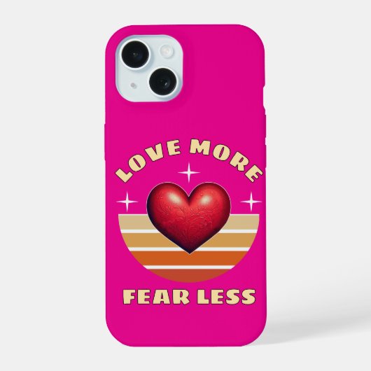 Valentijnsdag iPhone 15 Case (Achterkant)
