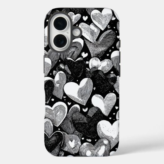 Valentijnsdag iPhone 16 Hoesje | Romantisch (Achterkant)