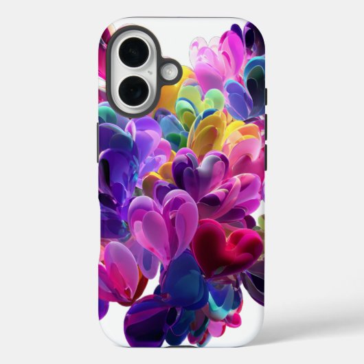 Valentijnsdag iPhone 16 Hoesje | Romantisch (Achterkant)