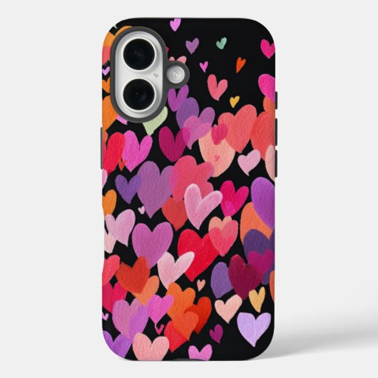 Valentijnsdag iPhone 16 Hoesje | Romantisch (Achterkant)