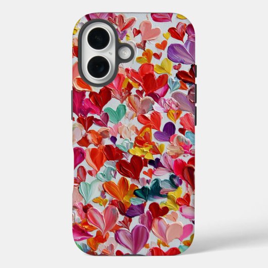 Valentijnsdag iPhone 16 Hoesje | Romantisch (Achterkant)